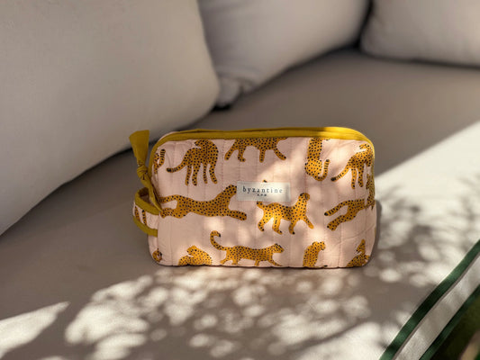 Petite trousse FAUVE rose