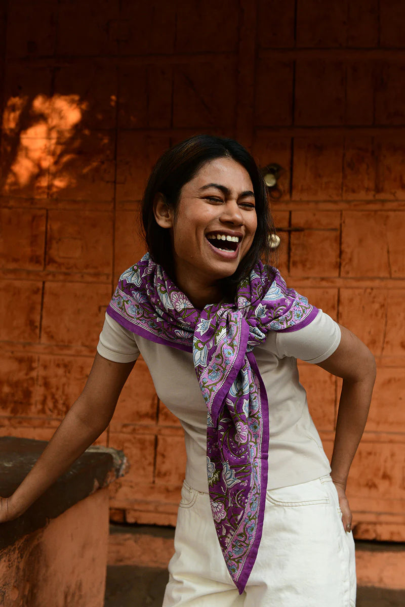 Foulard N'114 VIOLET