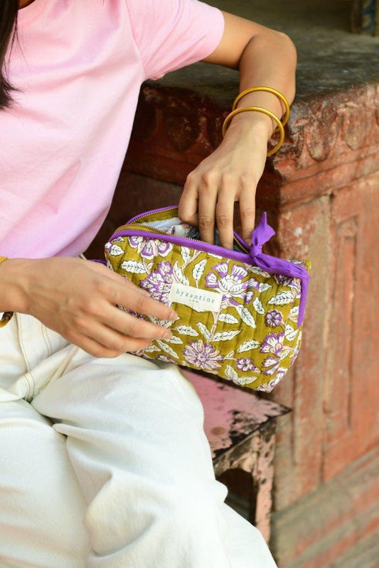 Petite trousse CARTHAGE kaki