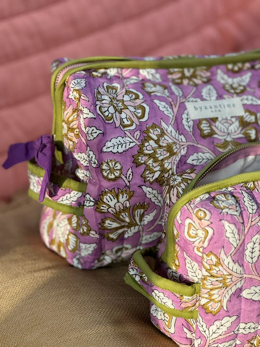 Grande trousse CARTHAGE lilas