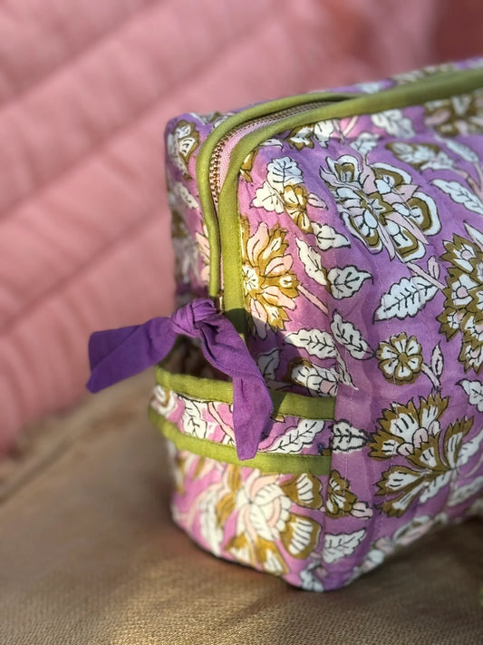 Grande trousse CARTHAGE lilas