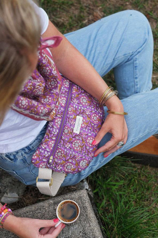 Foulard BOUGAINVILLIERS violet