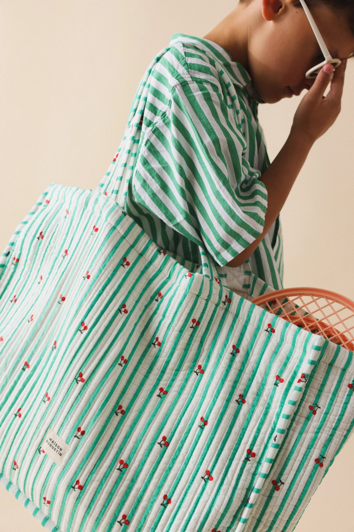Cabas GREEN cherry