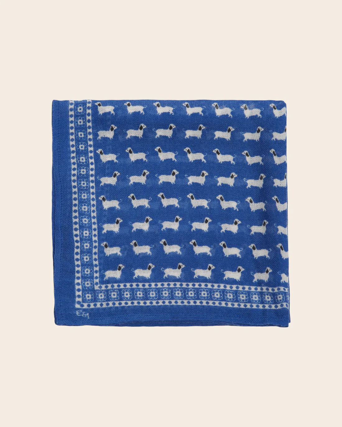 Foulard DOG bleu