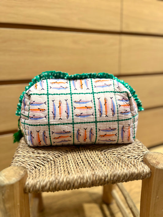 Grande trousse SARDINE verte