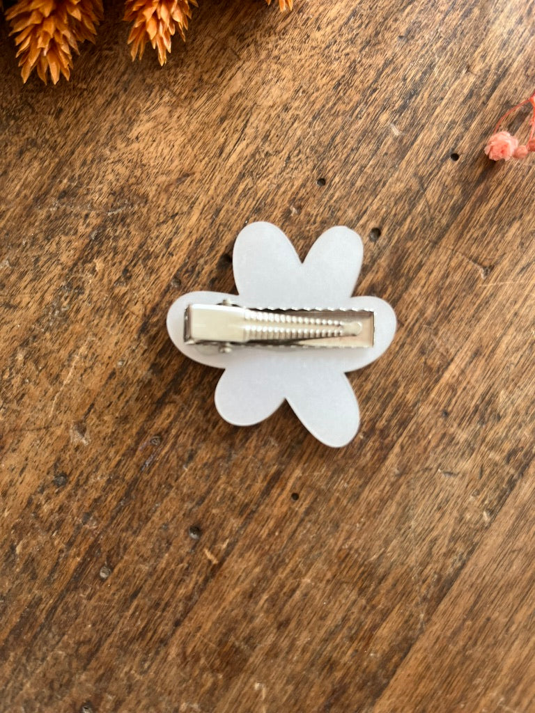 Barrette DAISY pearl