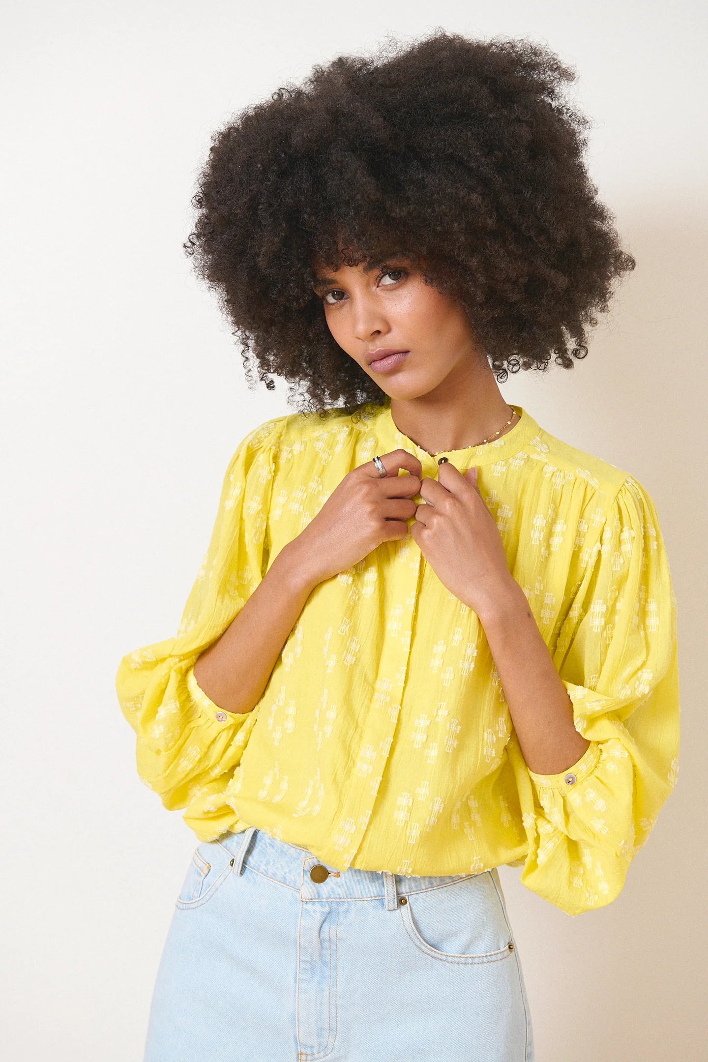Blouse KETTY jaune
