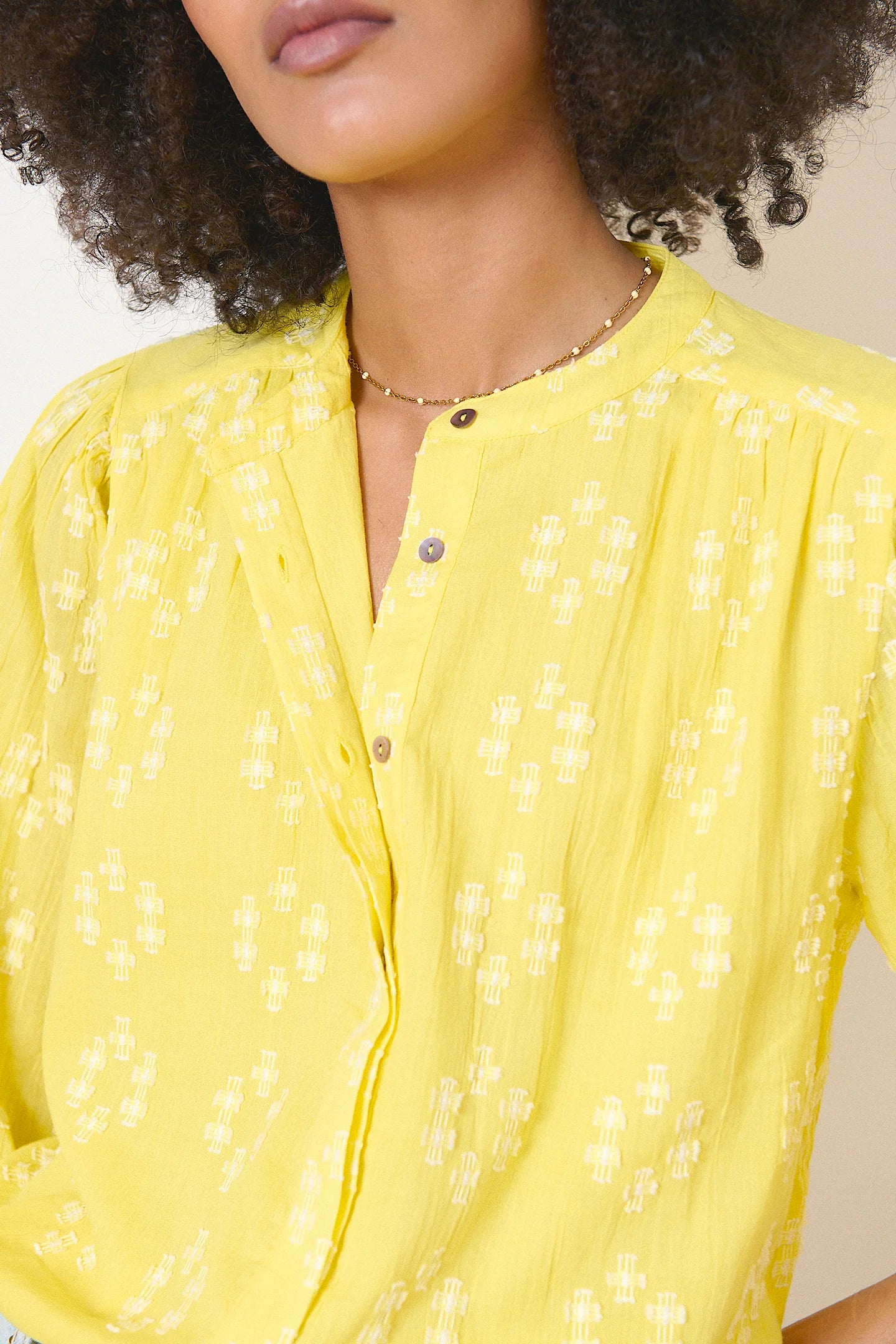 Blouse KETTY jaune