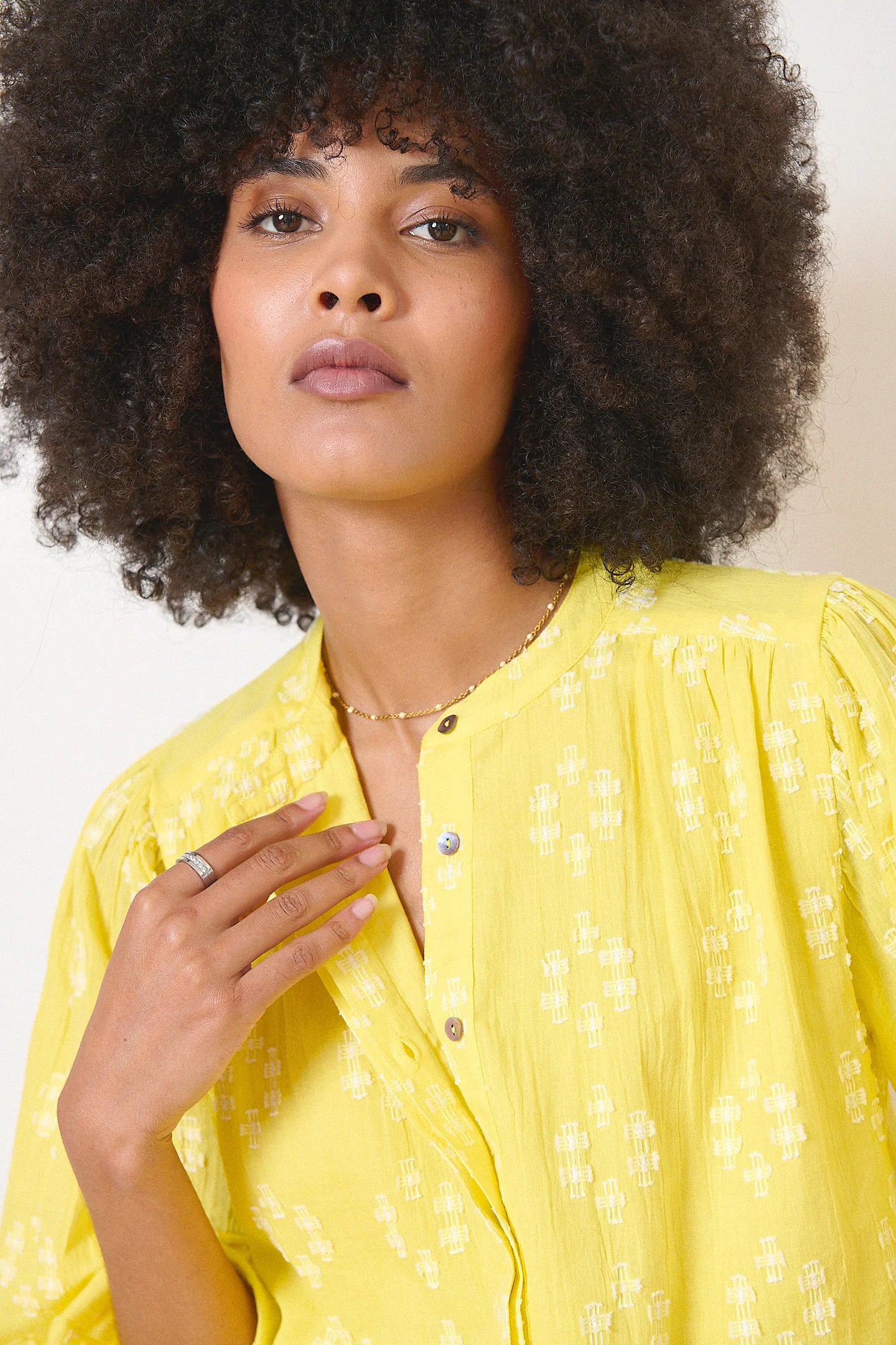 Blouse KETTY jaune