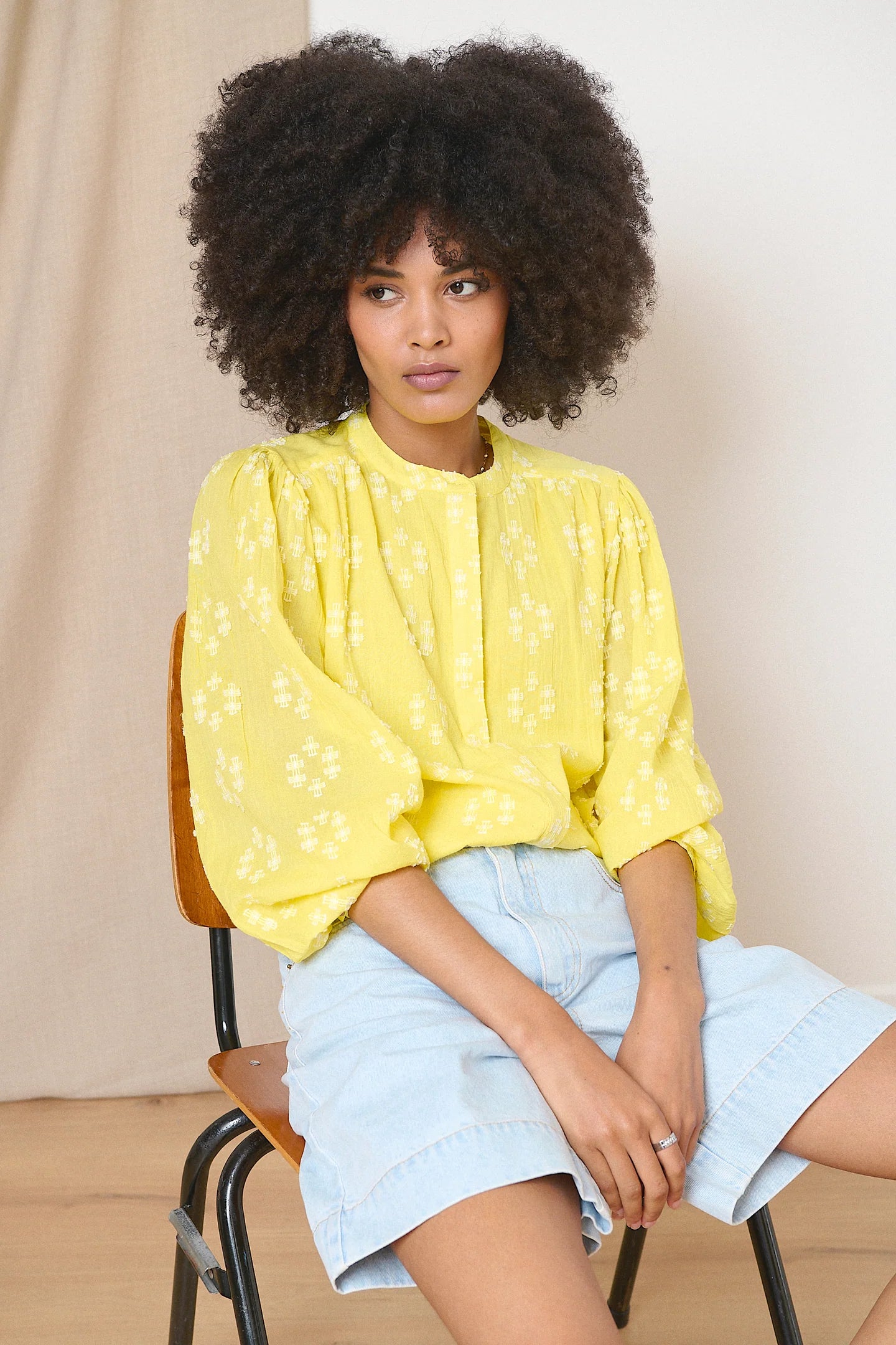 Blouse KETTY jaune