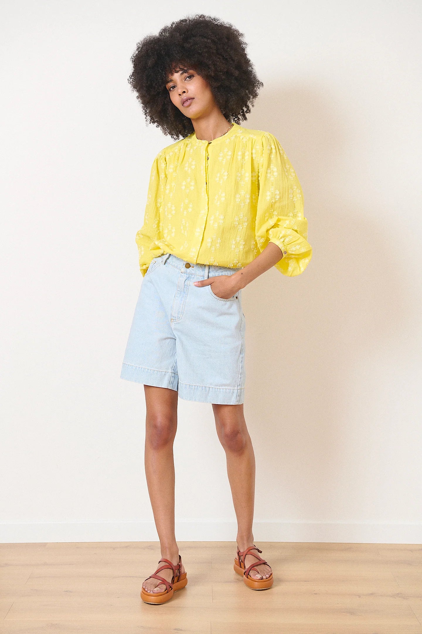 Blouse KETTY jaune