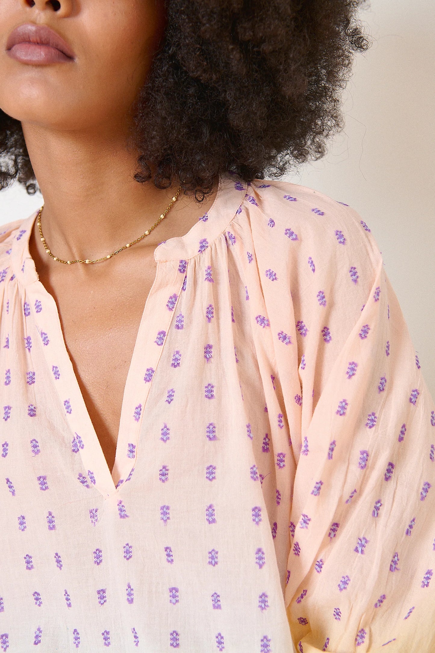 Blouse NEROLI jaune