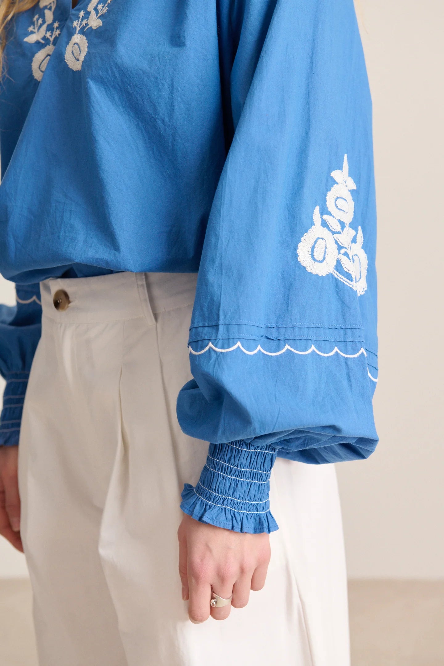 Blouse VERA bleue