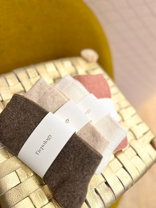 Chaussettes CAMILLE marron