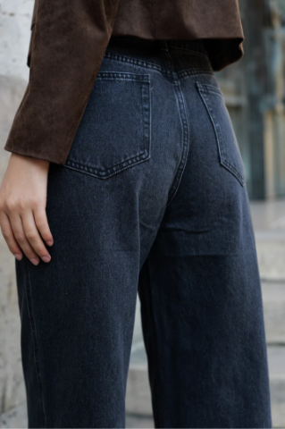 Jeans COLOMBE gris foncé