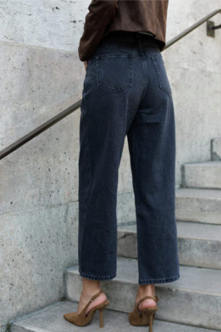 Jeans COLOMBE gris foncé