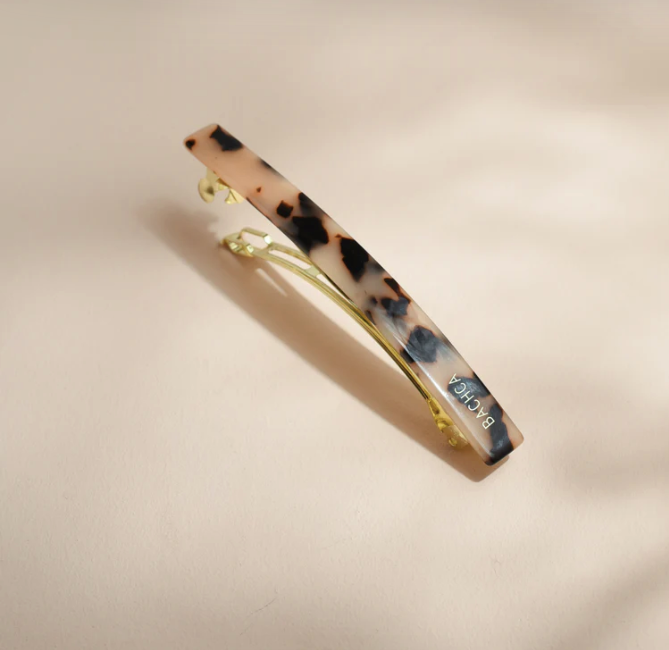 Barrette longue écaille