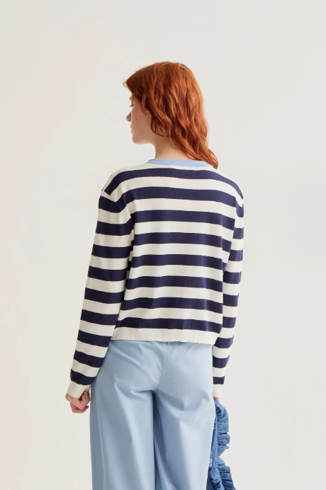 Cardigan MARTIN rayé