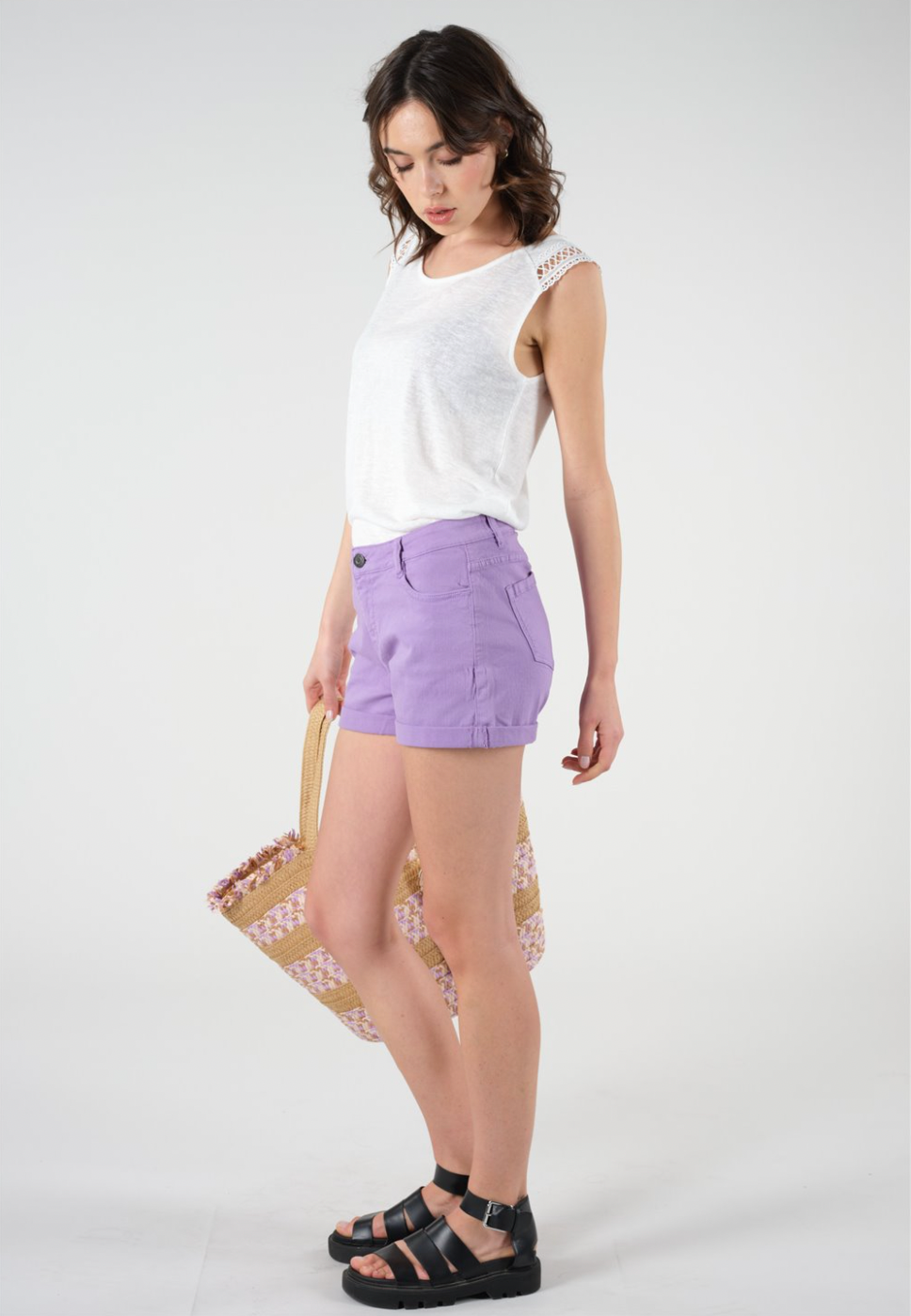 Short CERISE lavande