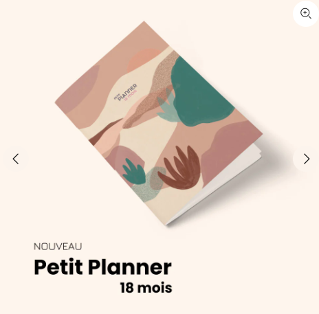 Petit planner 18 mois DESERT