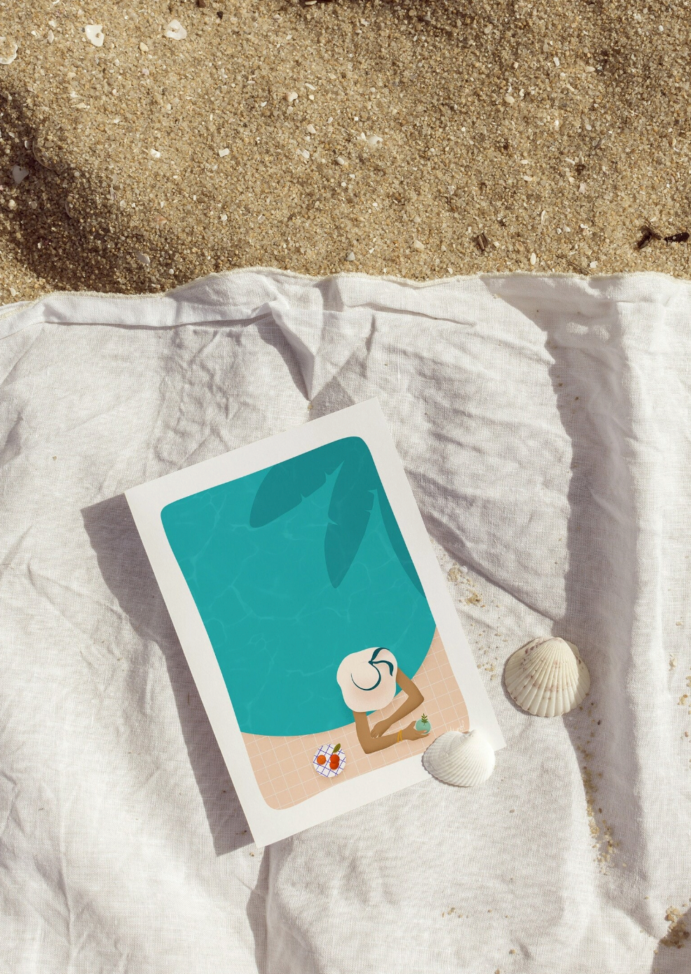 Carte postale CHAPEAU DE PAILLE