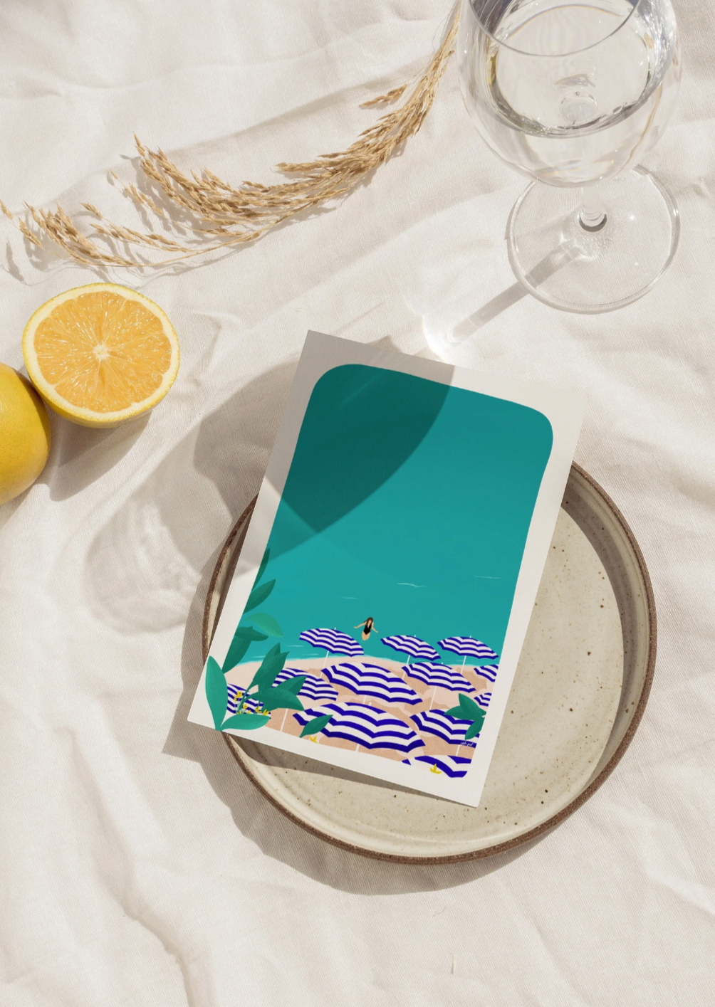 Carte postale PLAGE ITALIENNE