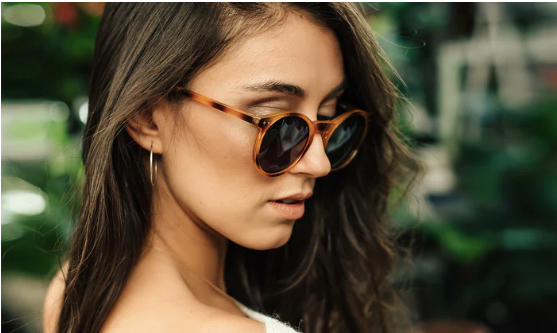 Lunettes de soleil CHARLY miel