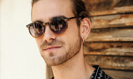 Lunettes de soleil CHARLY moutarde