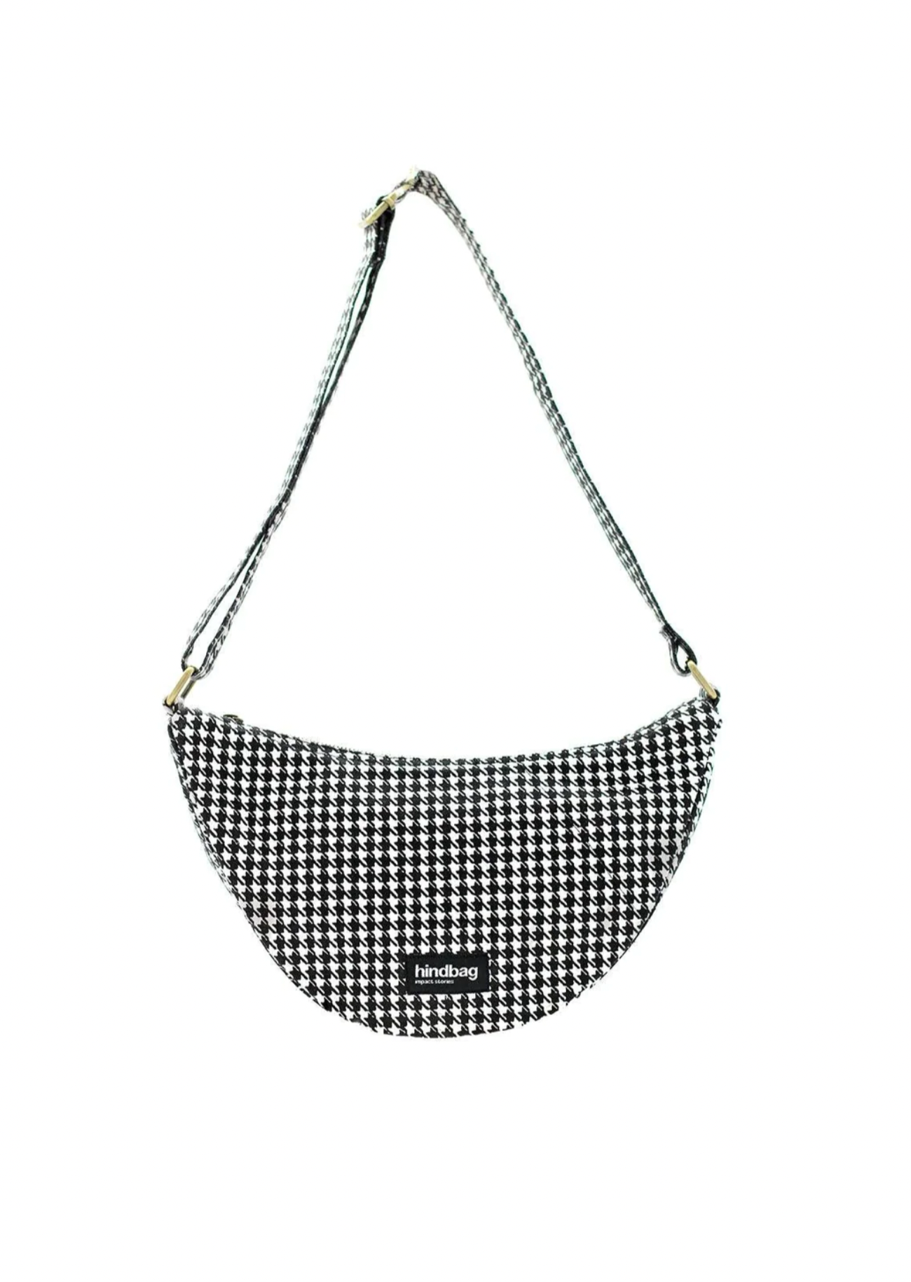 Sac banane ANDREA pied de poule