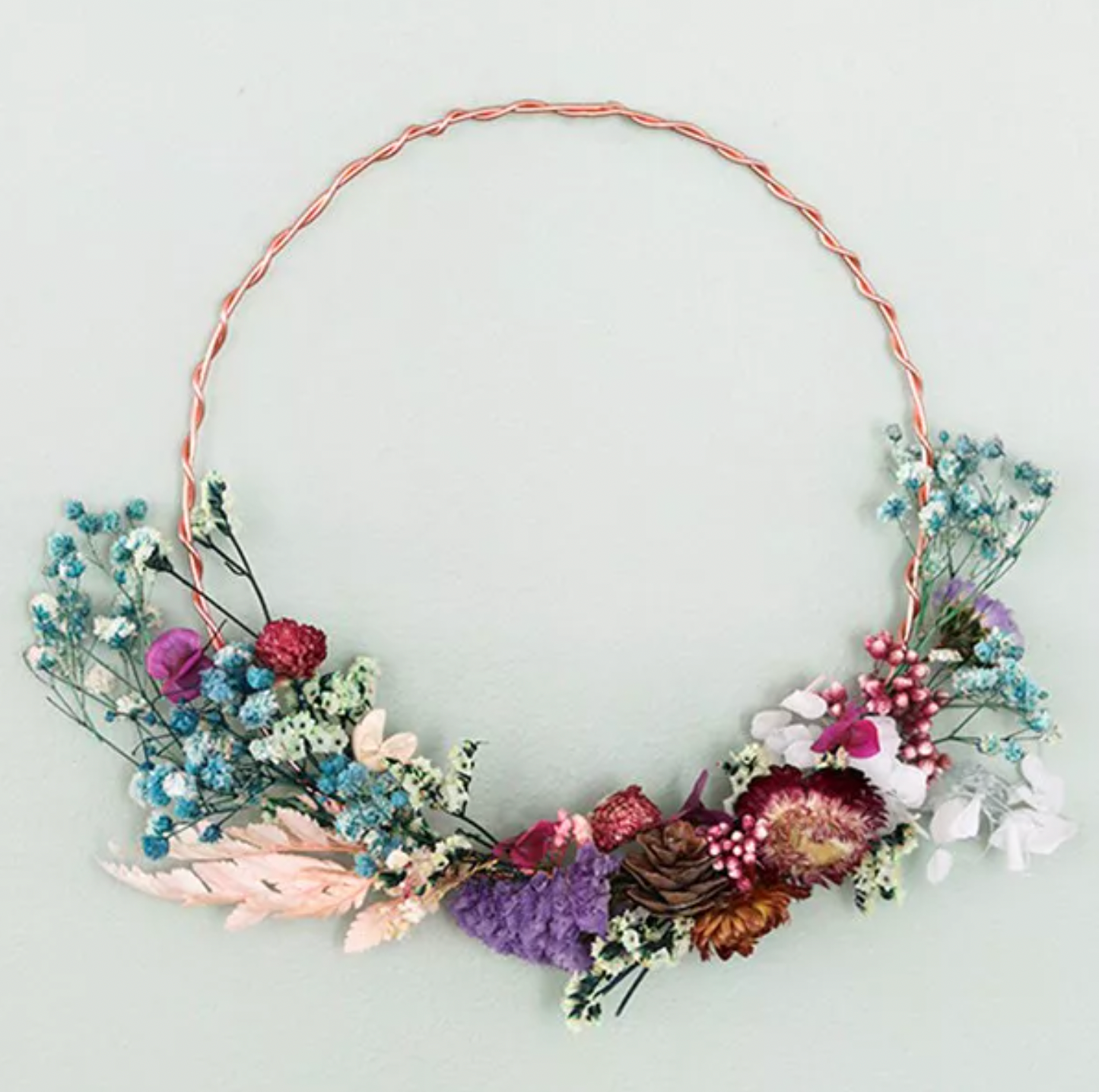 Kit MKMI - Ma couronne de fleurs séchées