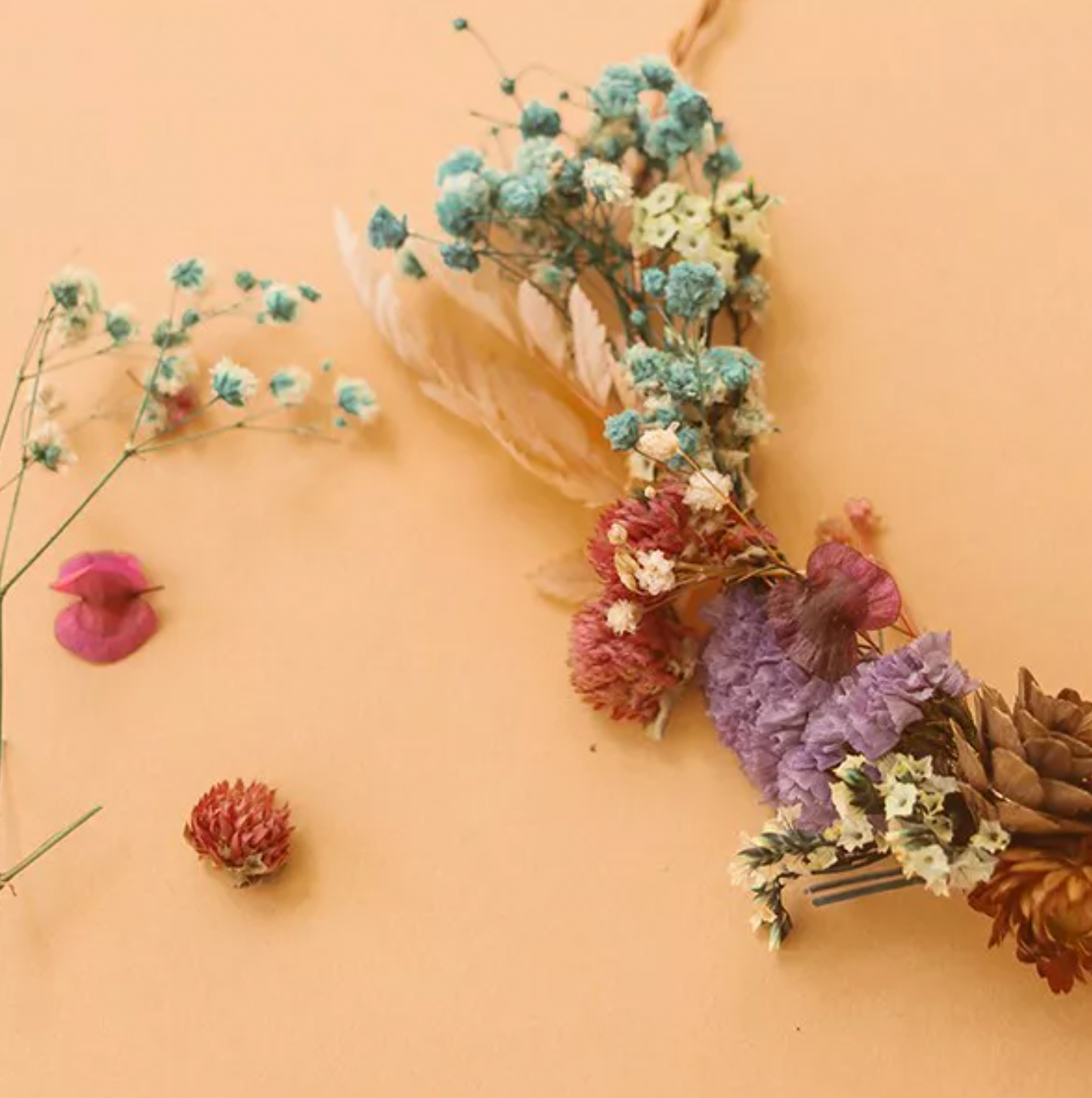 Kit MKMI - Ma couronne de fleurs séchées