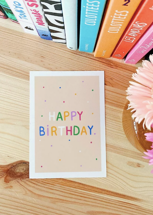 Carte postale Anniversaire