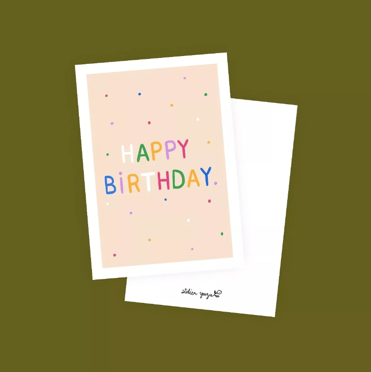 Carte postale Anniversaire