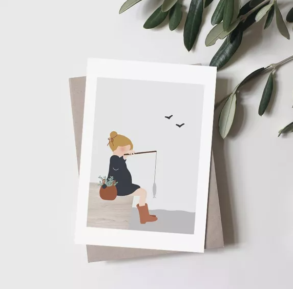 Carte postale WEEK-END PÊCHE