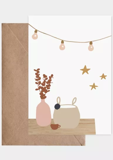 Carte postale HOME LIGHTS