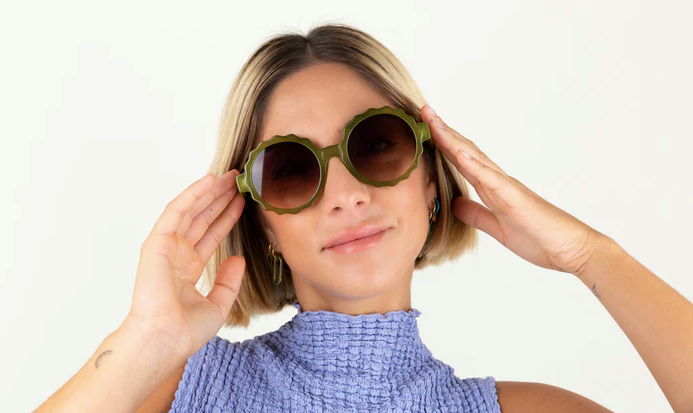 Lunettes de soleil EMMA kiwi