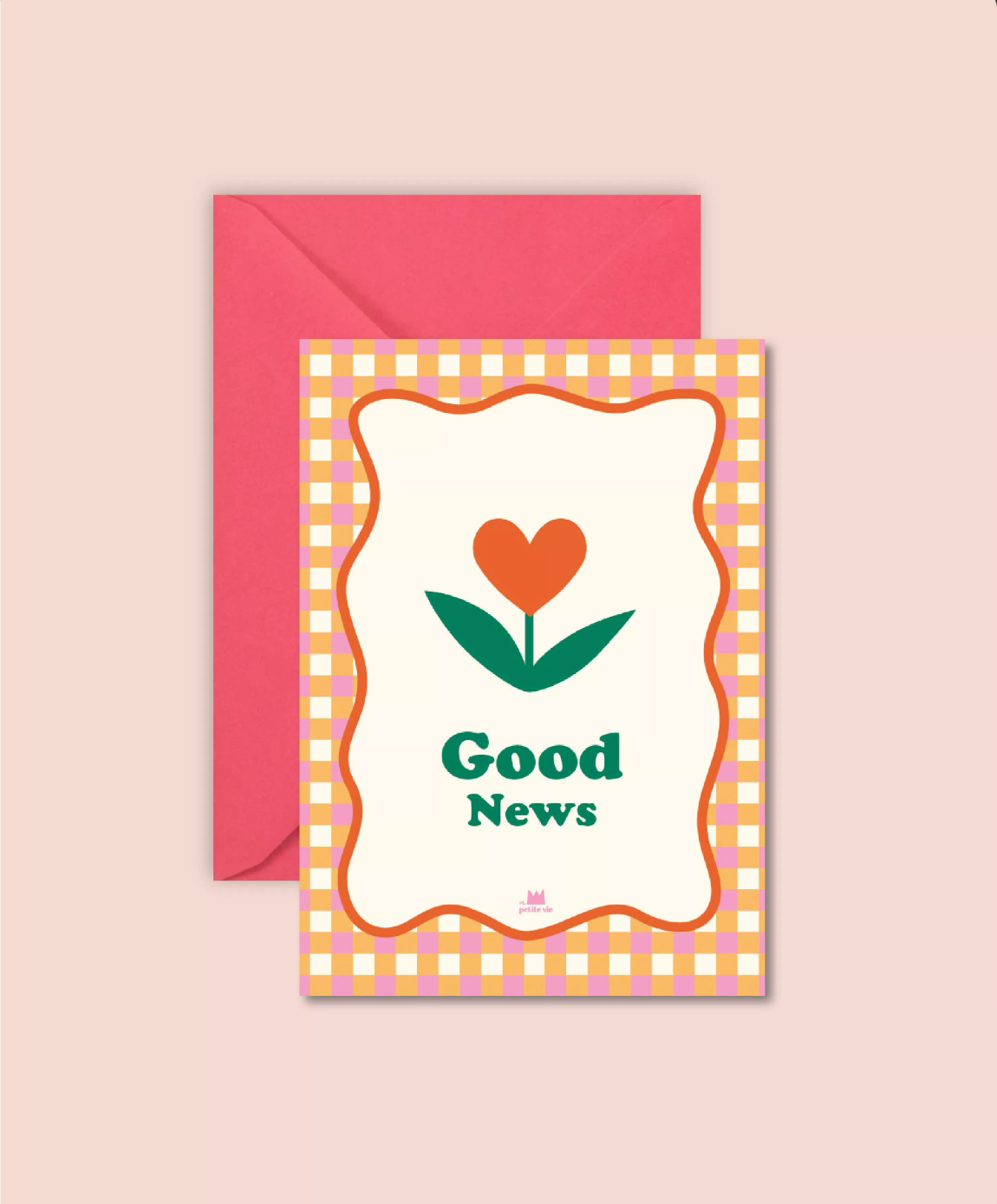 Carte postale GOOD NEWS