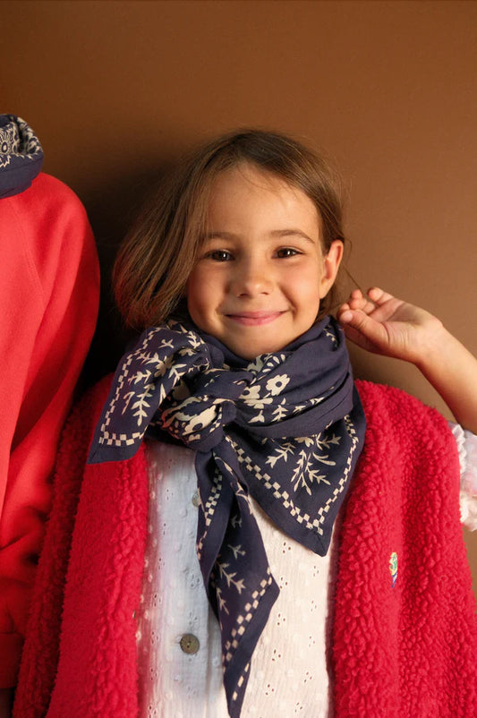 Foulard MYSORE bandana marine