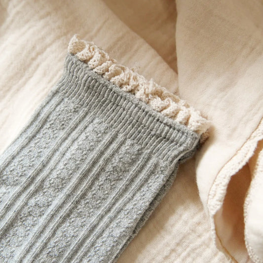 Chaussettes Macramé grises