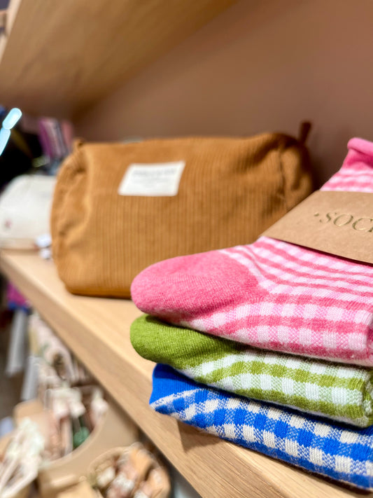 Chaussettes PIQUE-NIQUE bleu roi