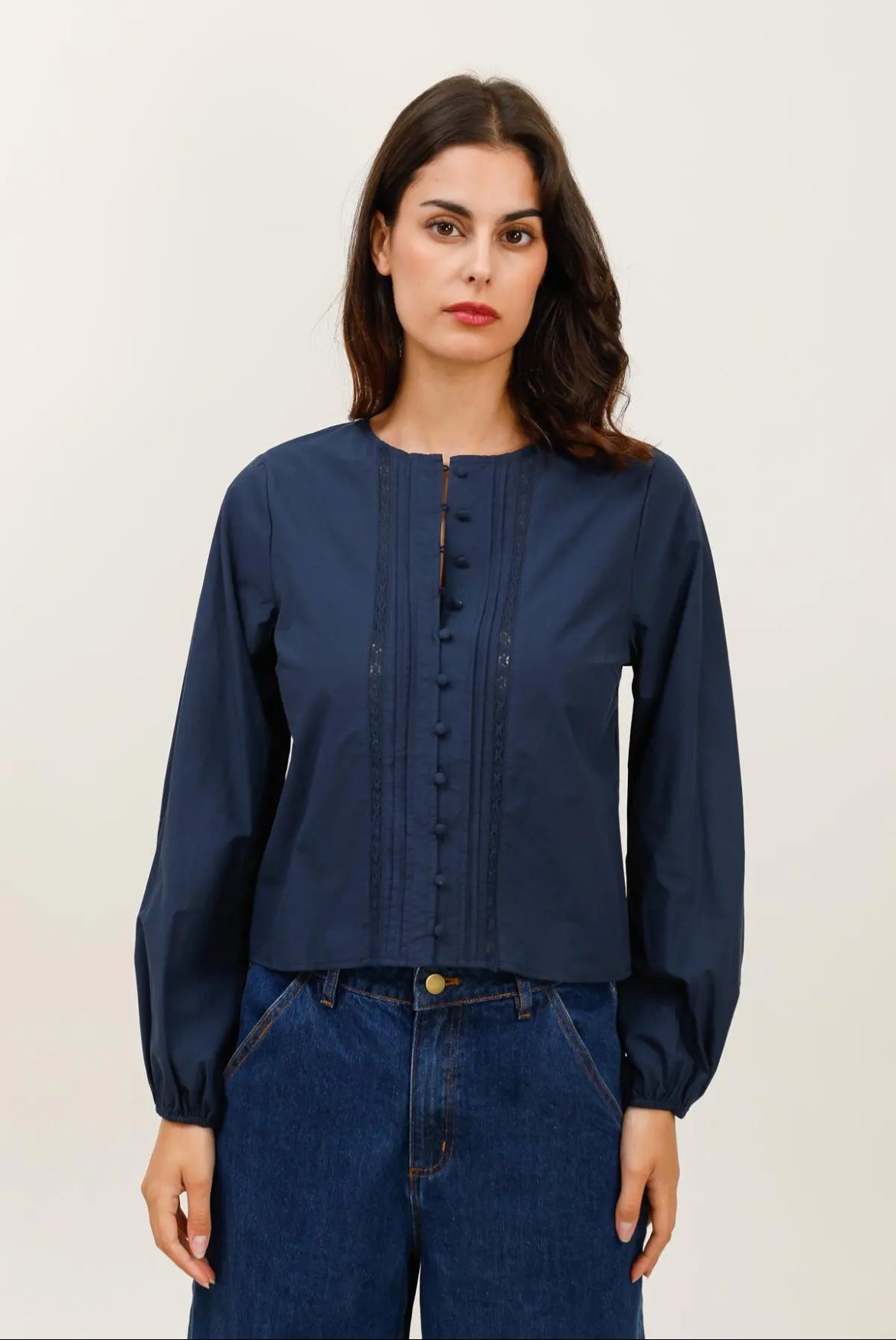 Chemisier JOSÉPHINE marine