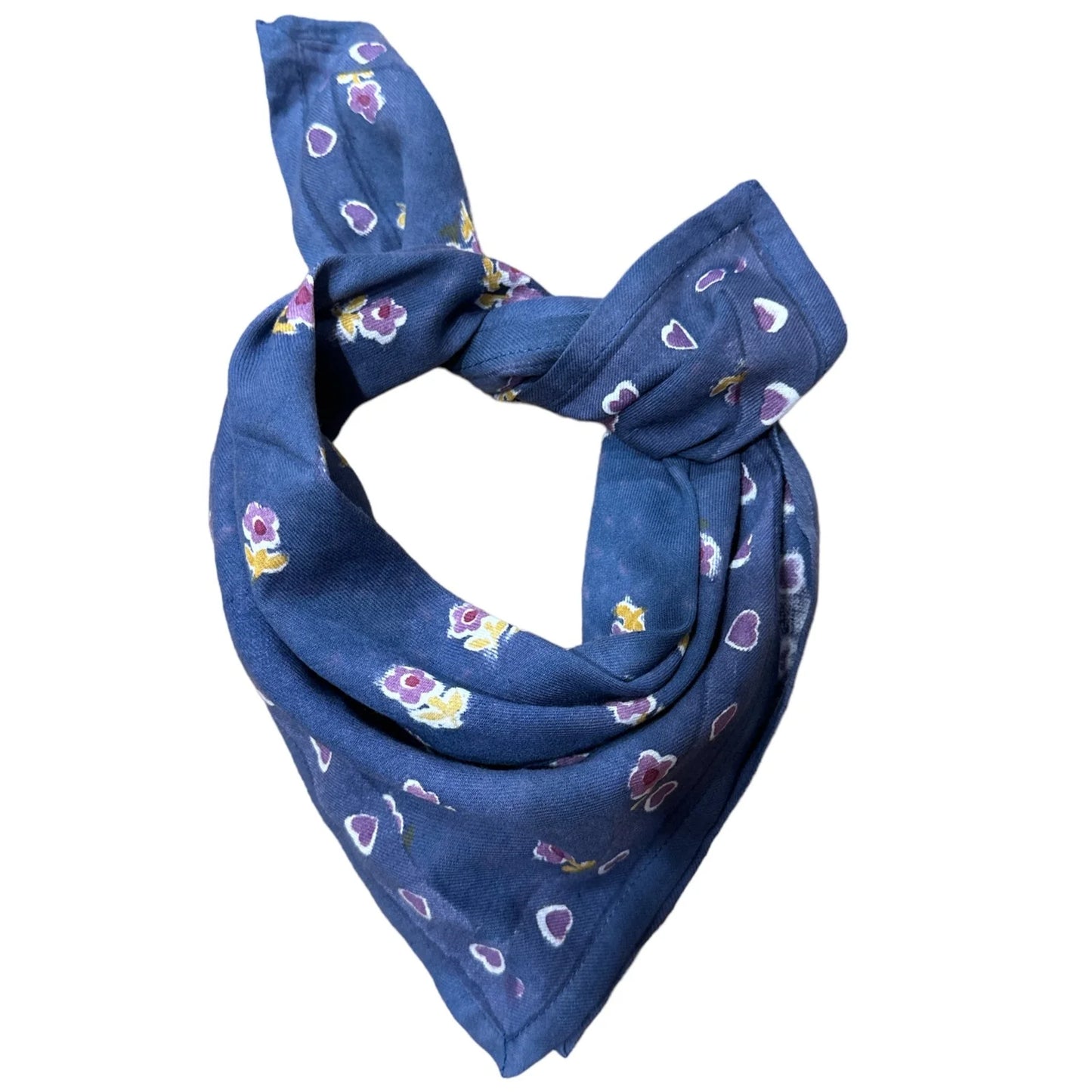 Petit Foulard GABRIEL Flora Lavande