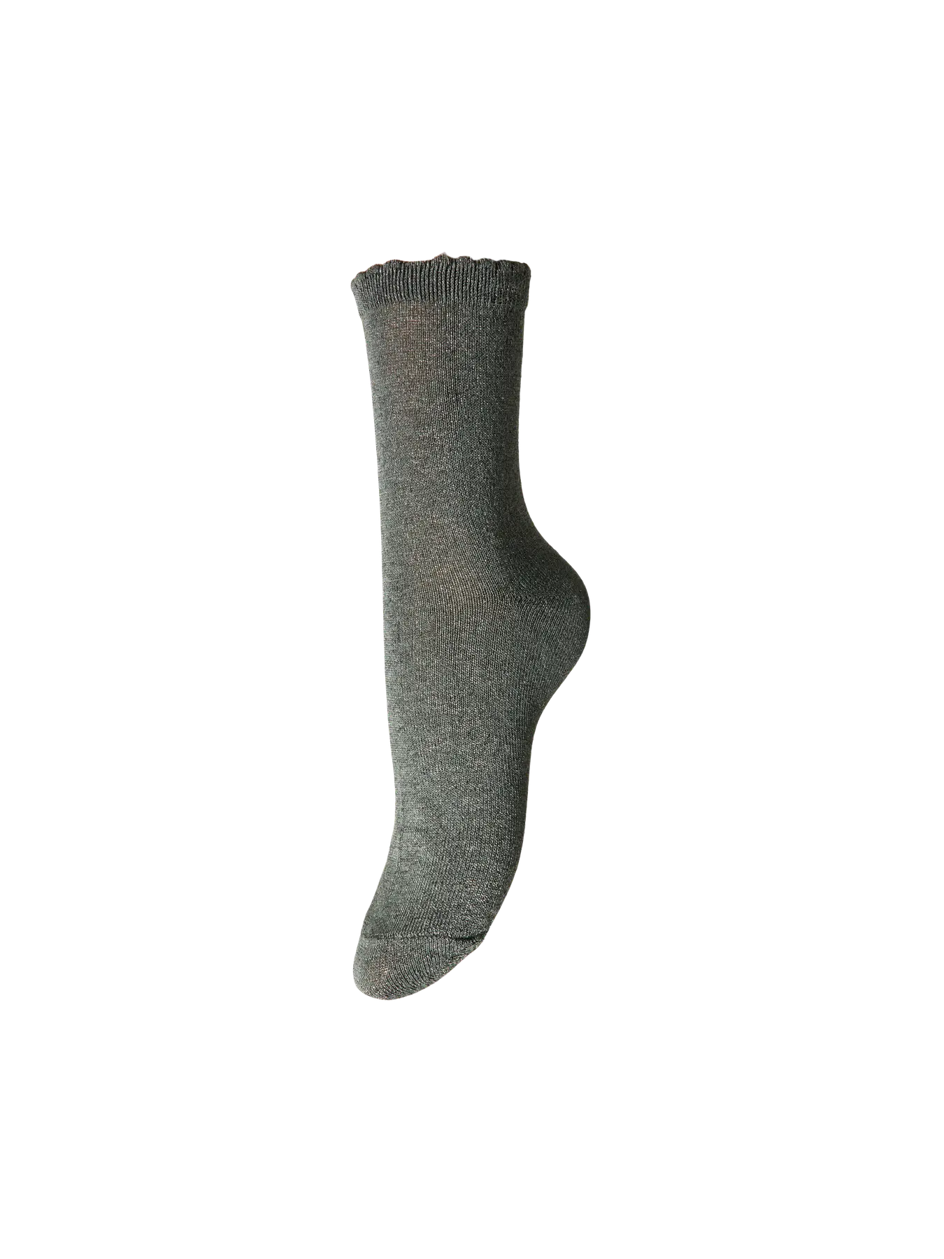 Chaussettes pailletées SEBBY kaki