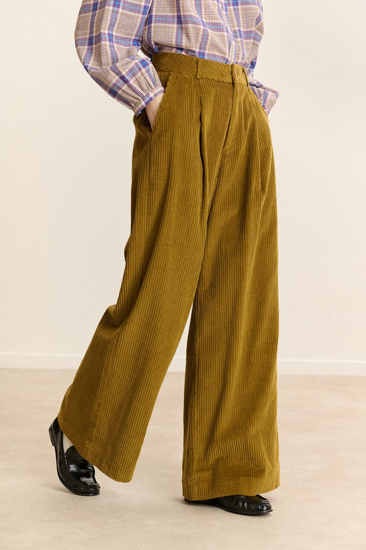 Pantalon VOLTAIRE olive