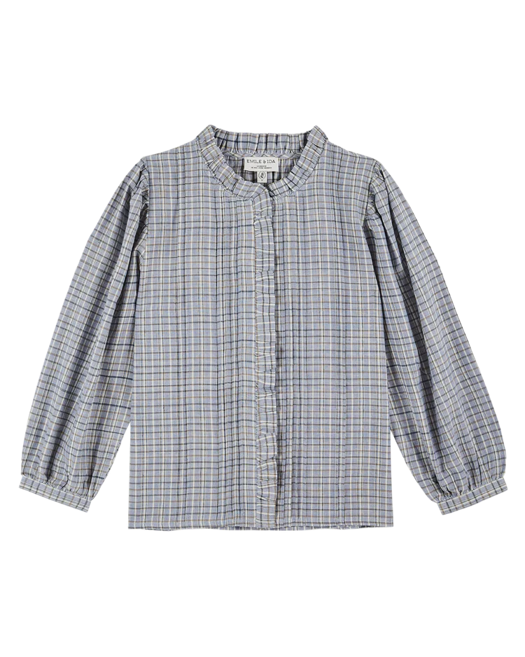 Chemisier BEGONIA bleu