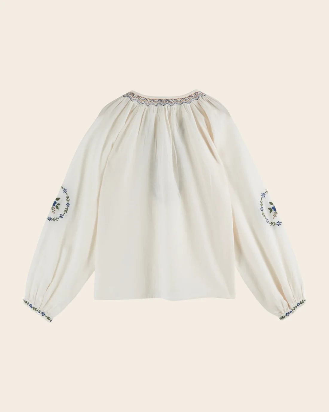 Blouse CARIMA brodée