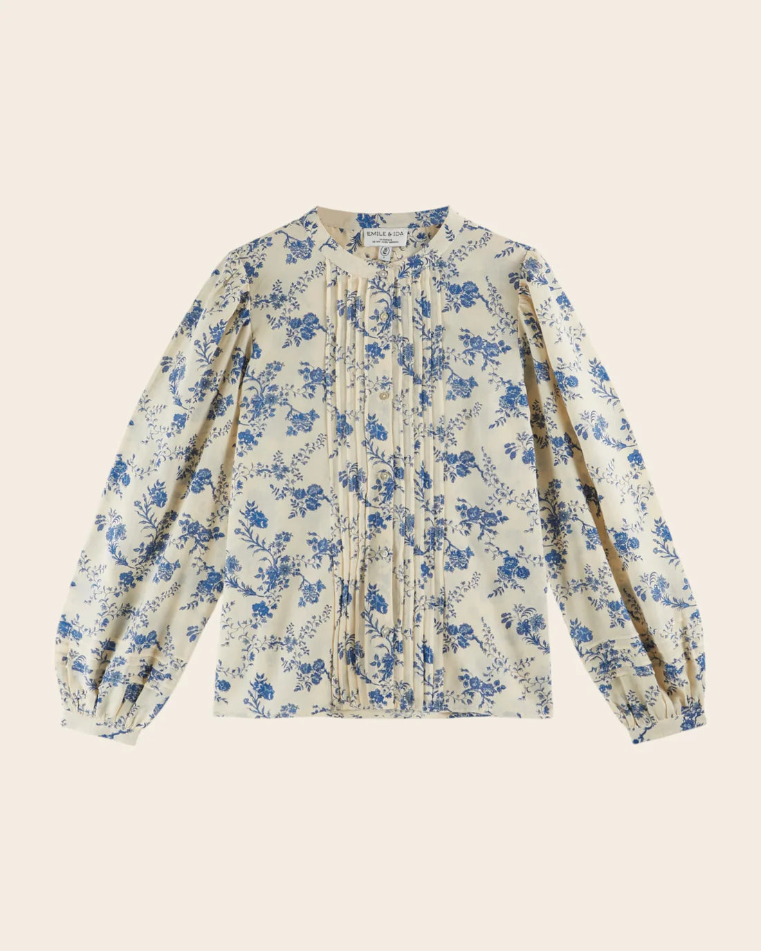 Chemisier CECILIA orchid bleu