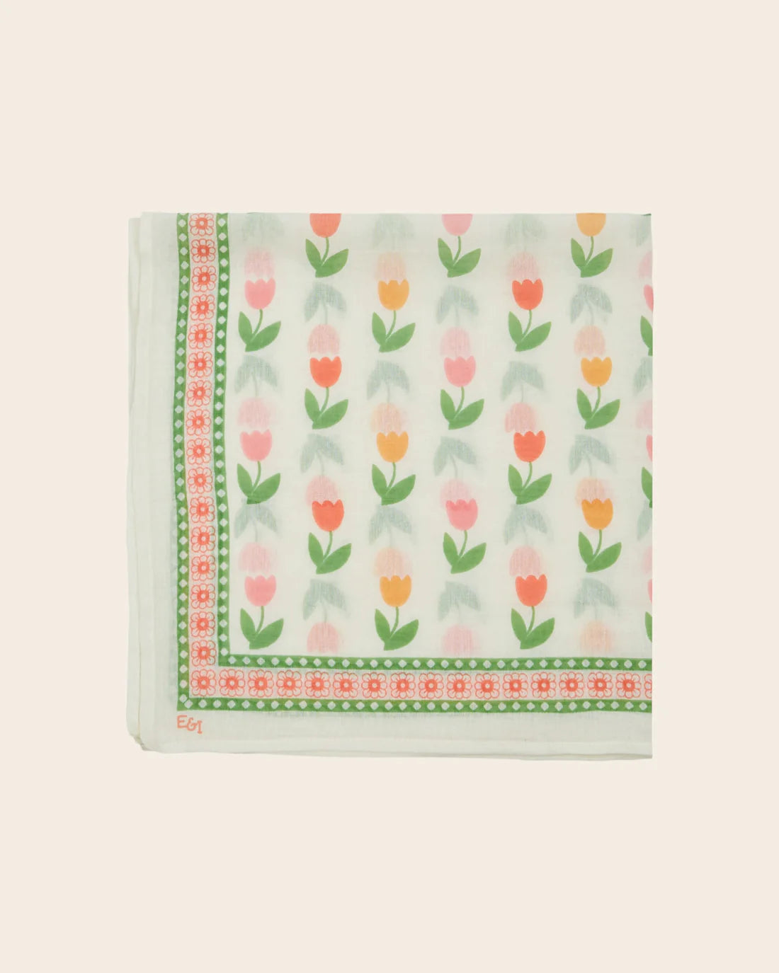 Foulard tulipe