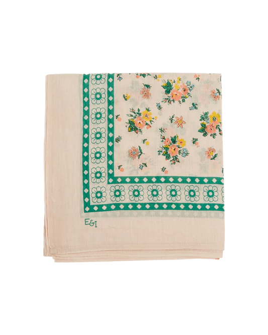 Foulard printemps rose