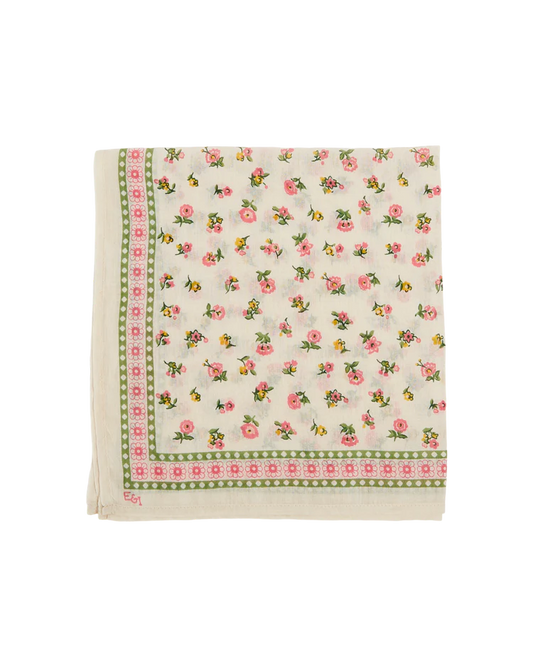 Foulard fleurs floresco